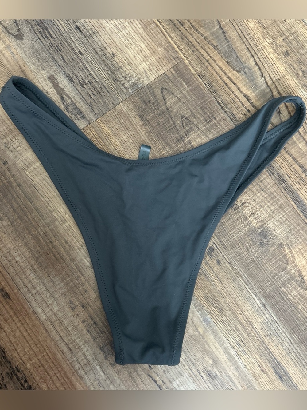 Skims Tanga Gunmetal Bikini Bottom - Picture 3 of 4